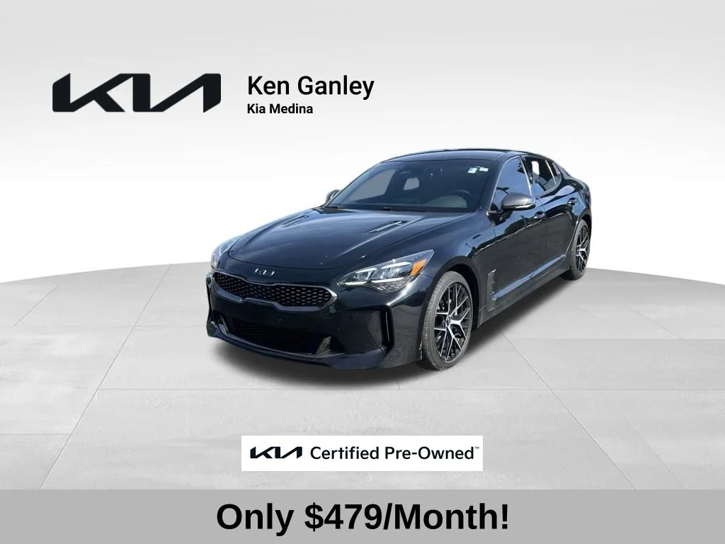 Certified Used 2023 Black Kia GT-Line image 1