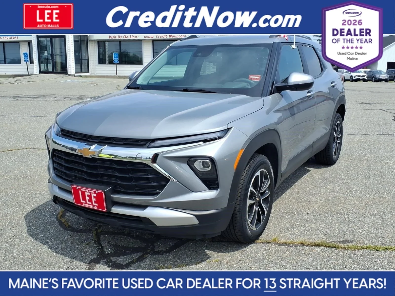 Used 2025 Sterling Gray Metallic Chevrolet LT image 1