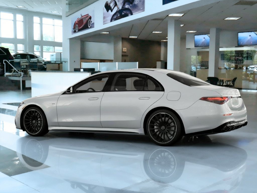 New 2026 MANUFAKTUR Moonlight White Metallic Mercedes-Benz S 63 E AMG® image 30