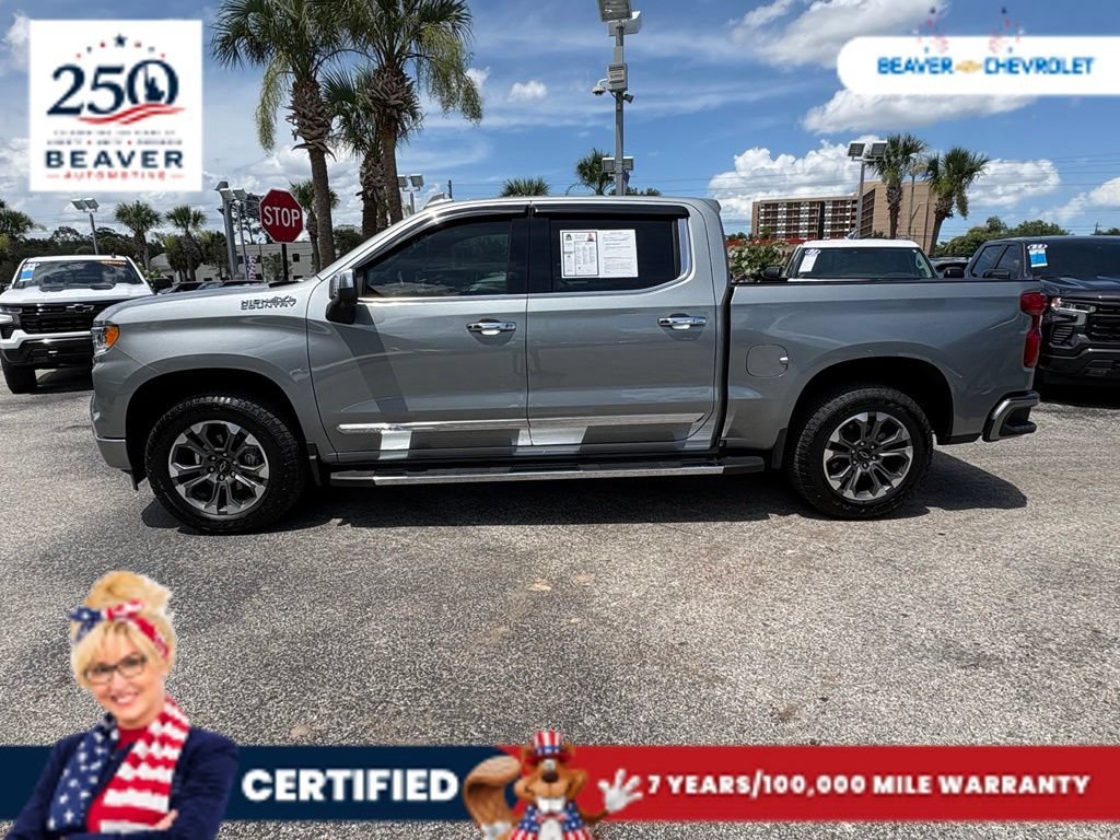 Used 2025 Sterling Gray Metallic Chevrolet High Country image 4