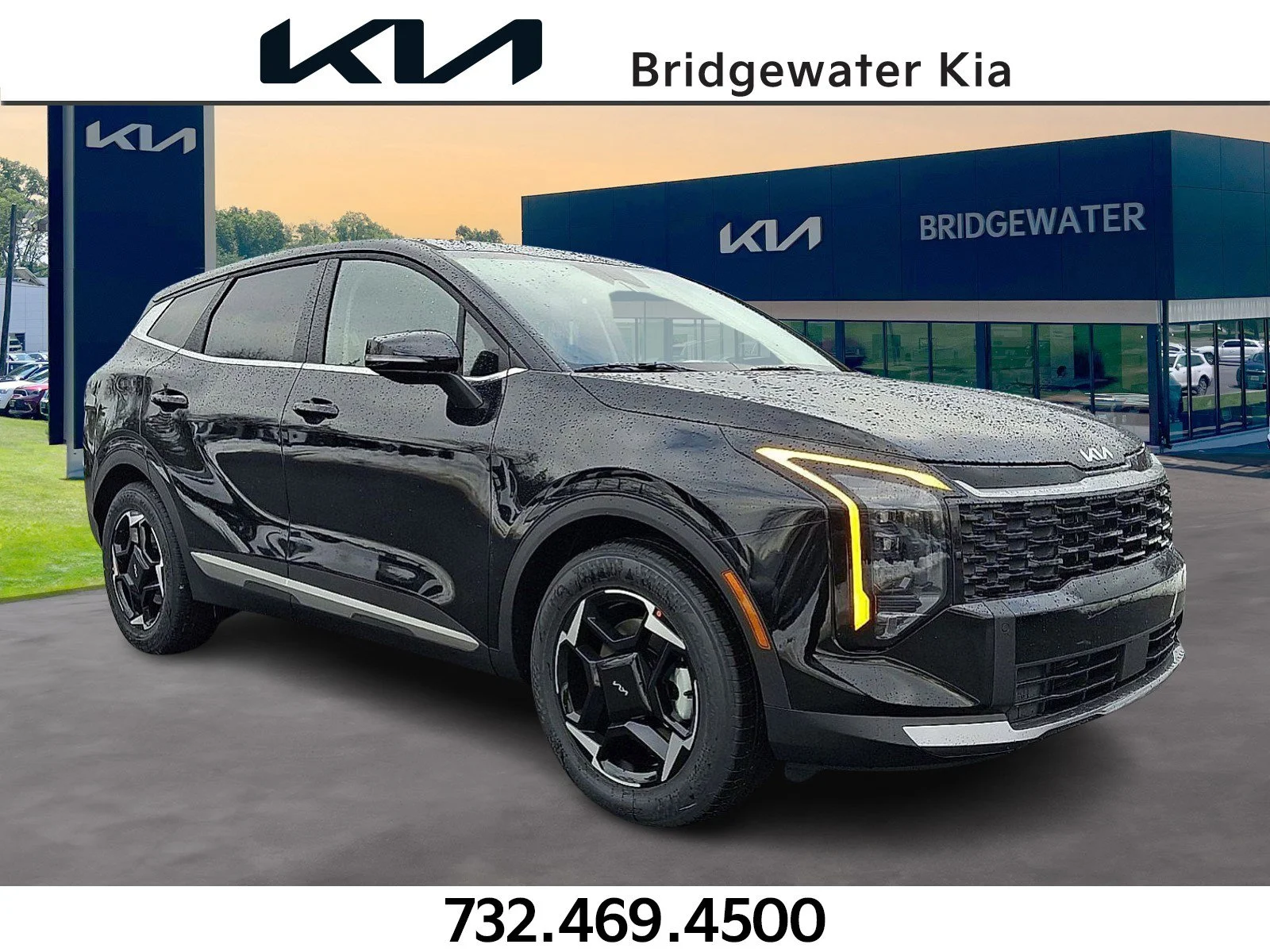 New 2026 Ebony Black Kia EX image 1