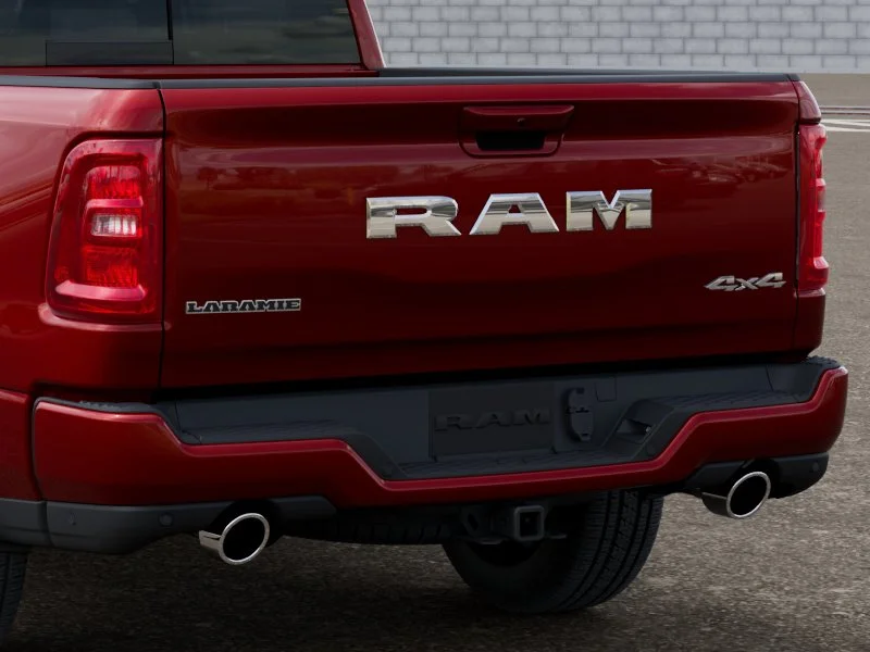 New 2026 Molten Red Pearl-Coat Exterior Paint RAM Laramie image 39