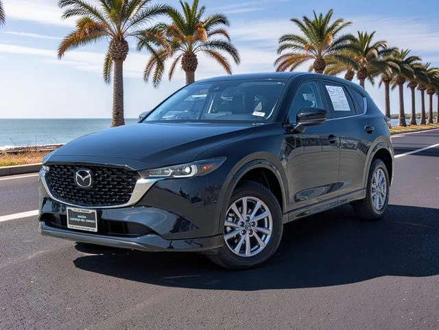 Certified Used 2025 Black Mazda 2.5 S Preferred Package image 3