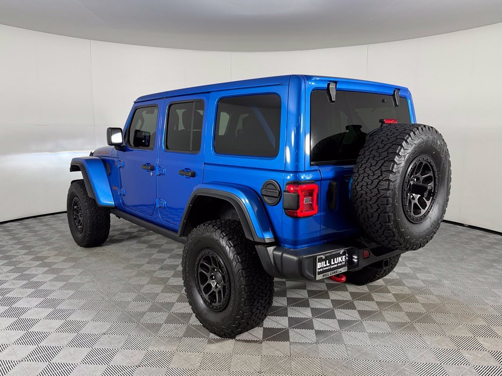 Used 2022 Blue Jeep Unlimited Rubicon image 9