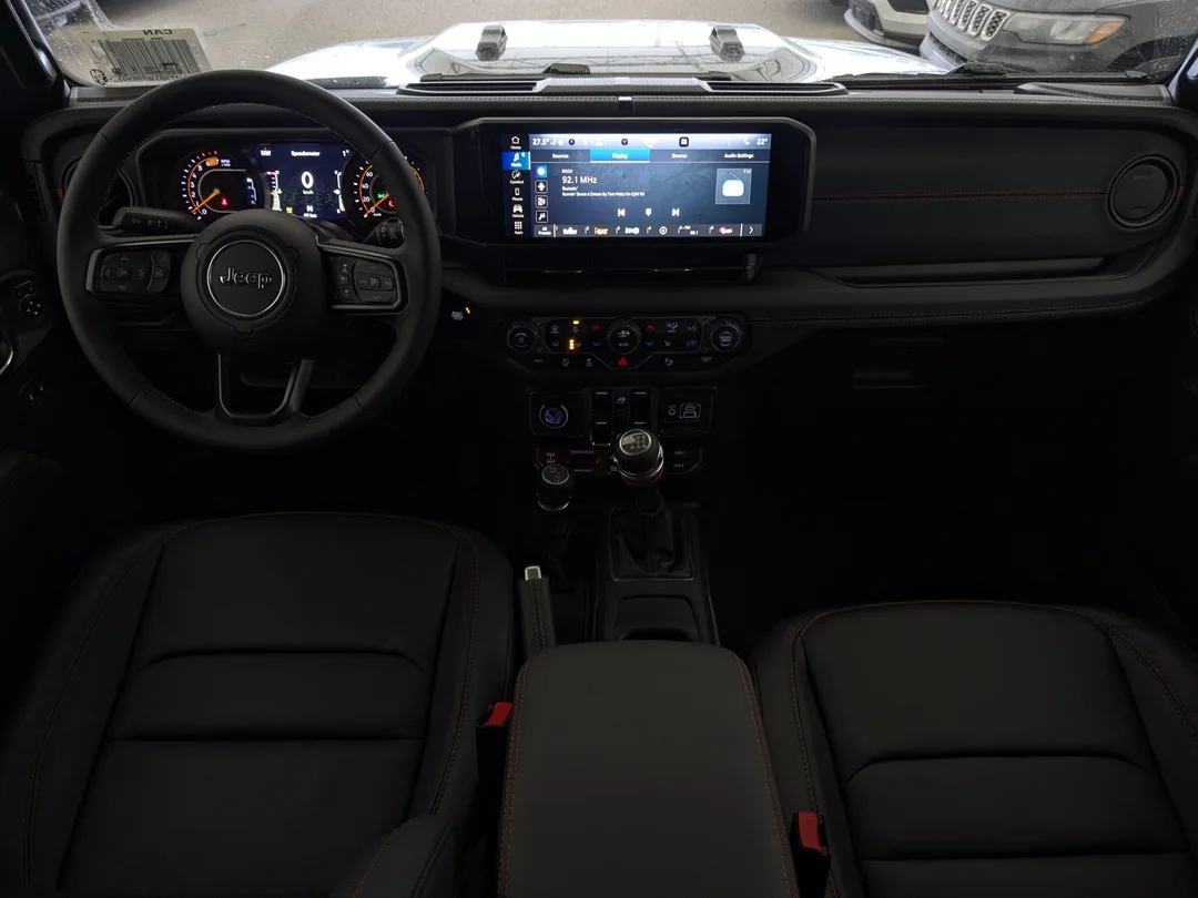 New 2026 Black Jeep Rubicon - - Nappa Leather - Convenience Grp - Safety Grp - 3-Piece Hardtop & More! image 24