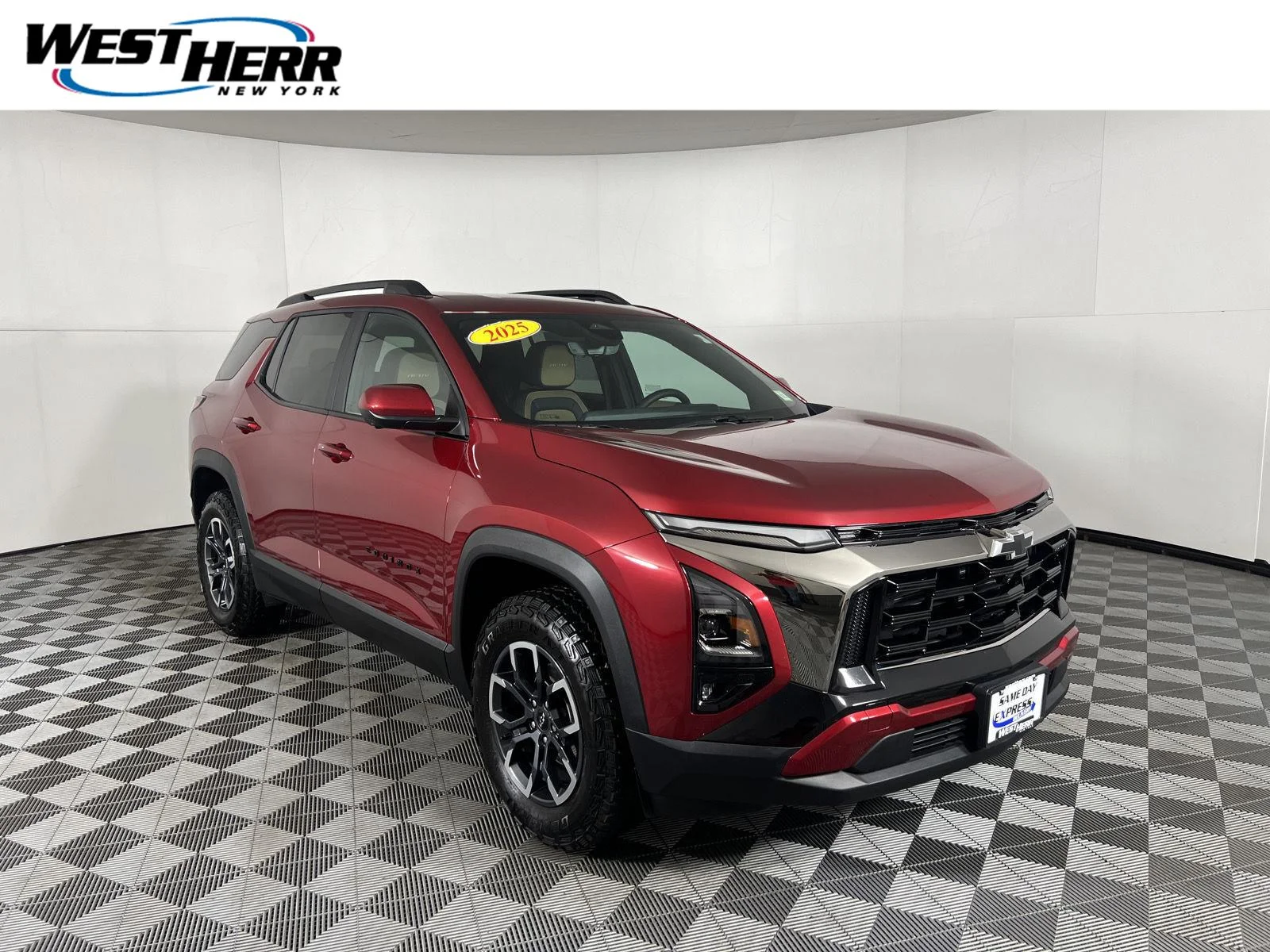 Used 2025 Radiant Red Tintcoat Chevrolet AWD ACTIV image 1