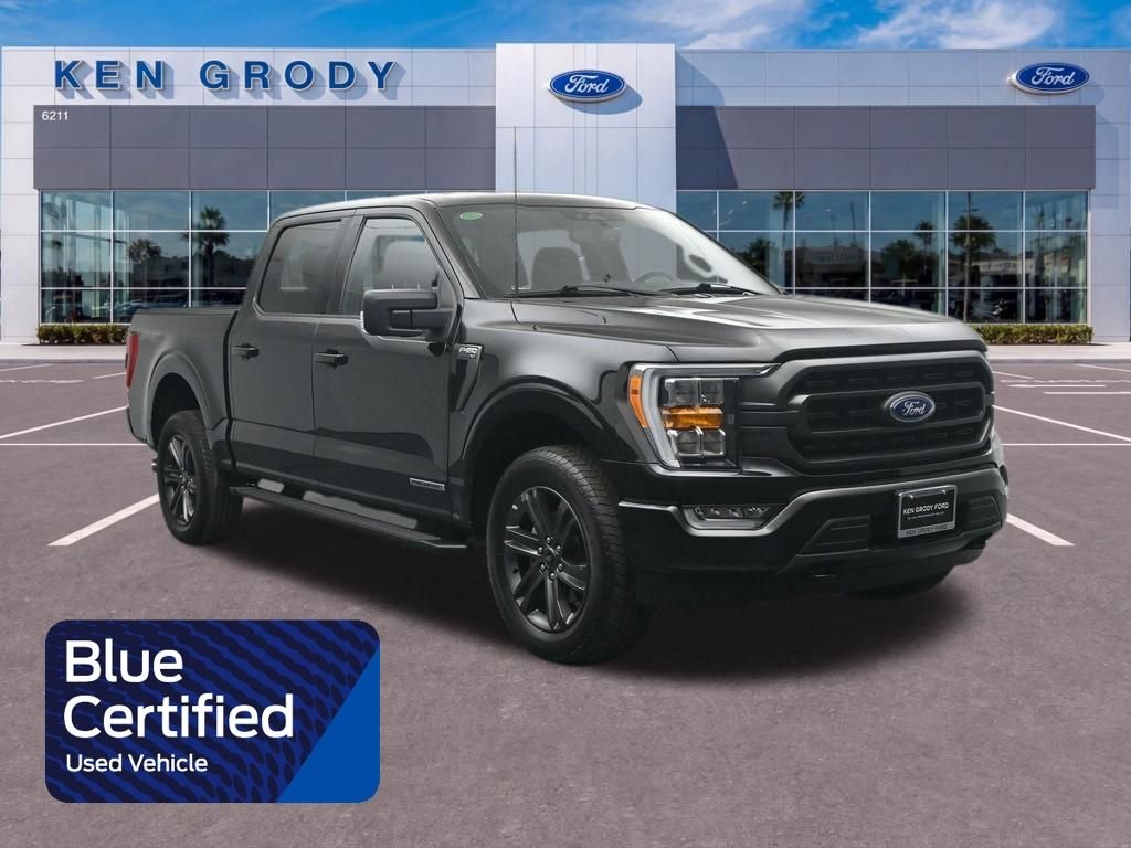 Certified Used 2023 Black Ford XLT image 1