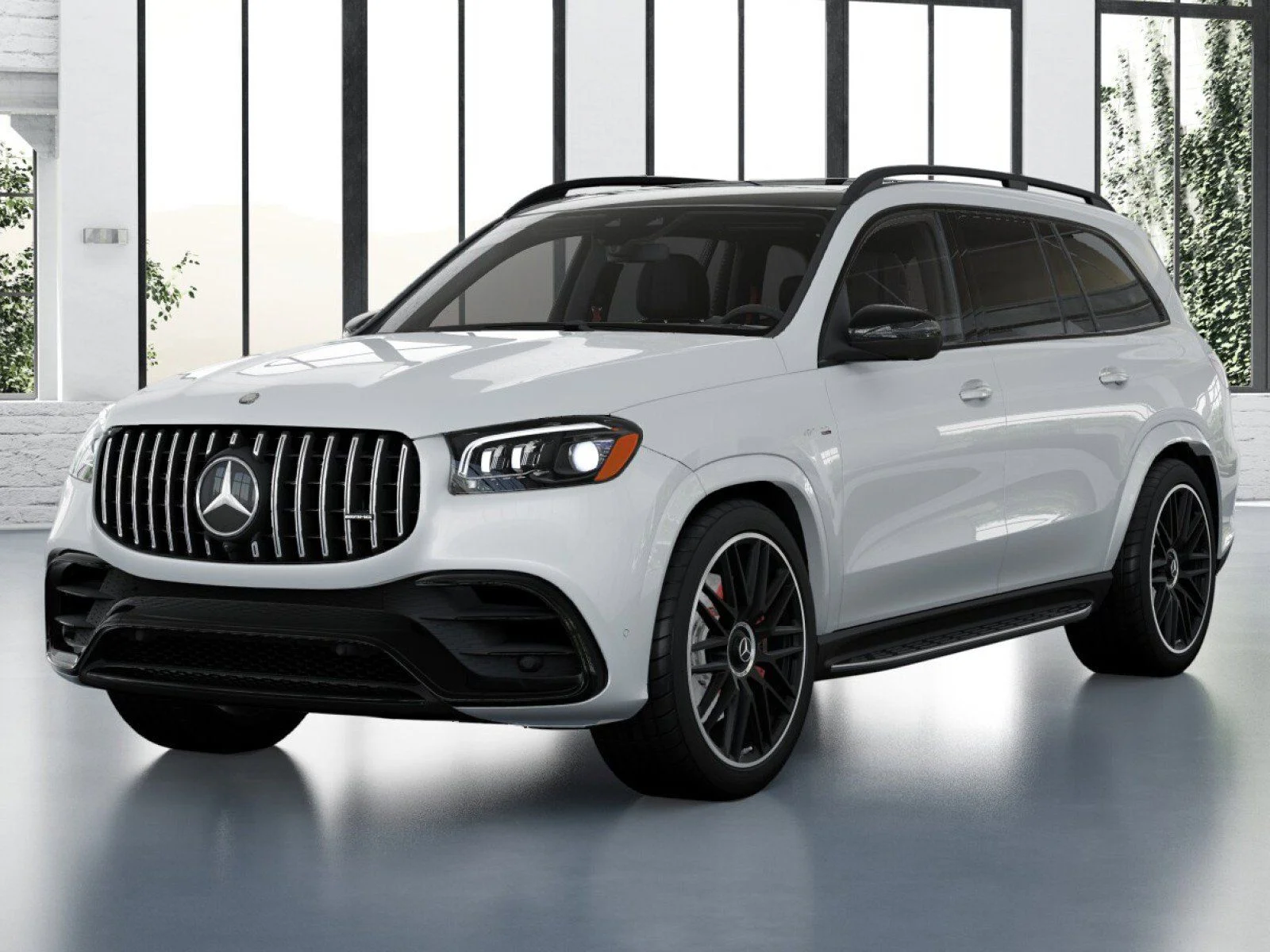 New 2026 White Mercedes-Benz GLS 63 AMG® image 1