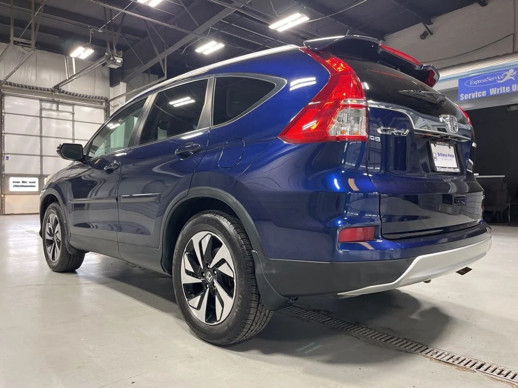 Certified Used 2016 Obsidian Blue Pearl Honda Touring image 5
