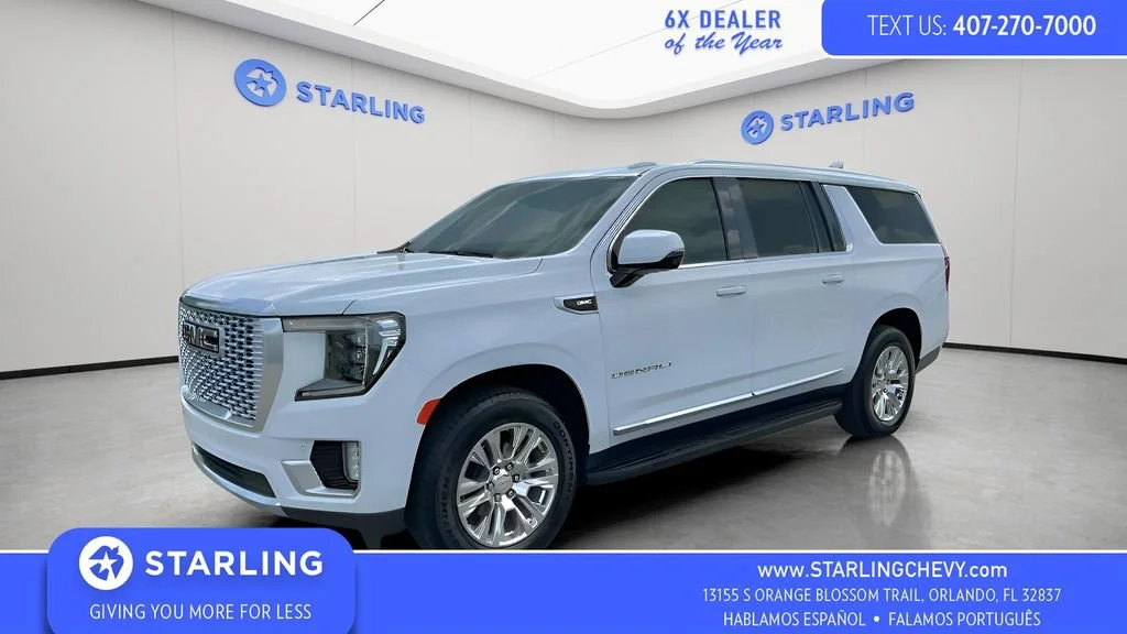 Used 2024 Summit White GMC Denali image 1