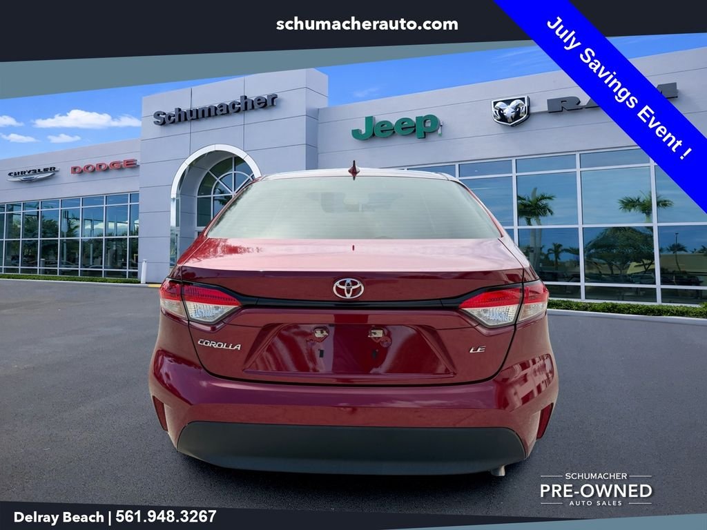 Used 2023 Red Toyota LE image 6
