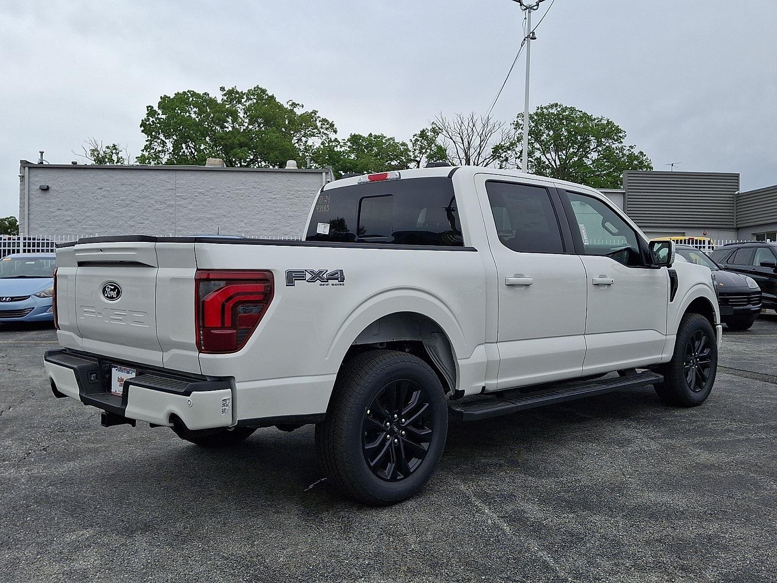 New 2026 Star White Metallic Tri-Coat Ford Lariat® image 4