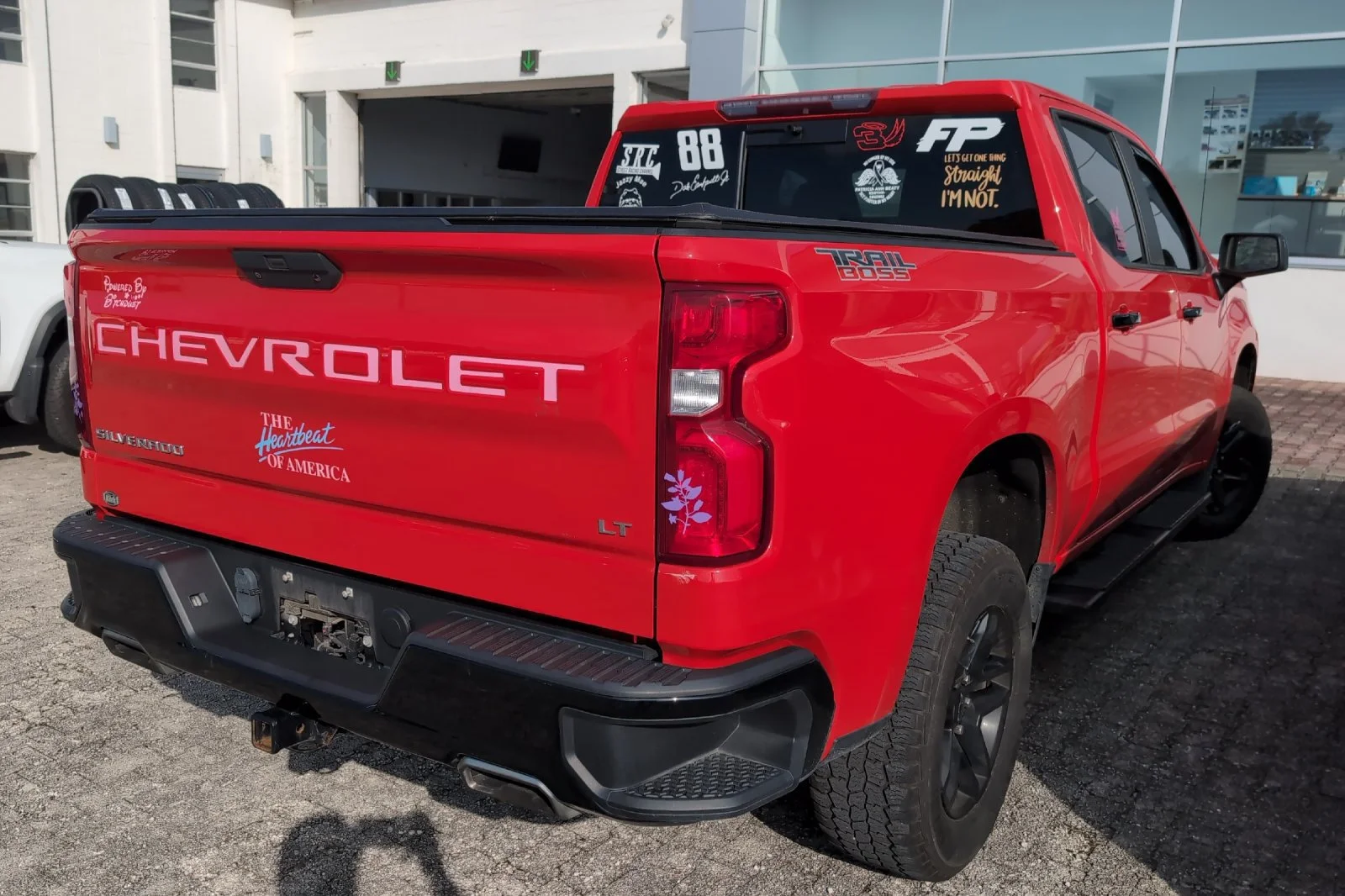 Used 2021 RED HOT Chevrolet LT Trail Boss image 6