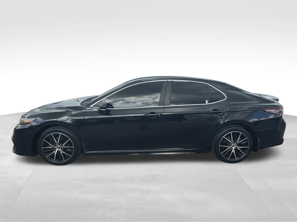 Used 2021 Black Toyota SE image 5