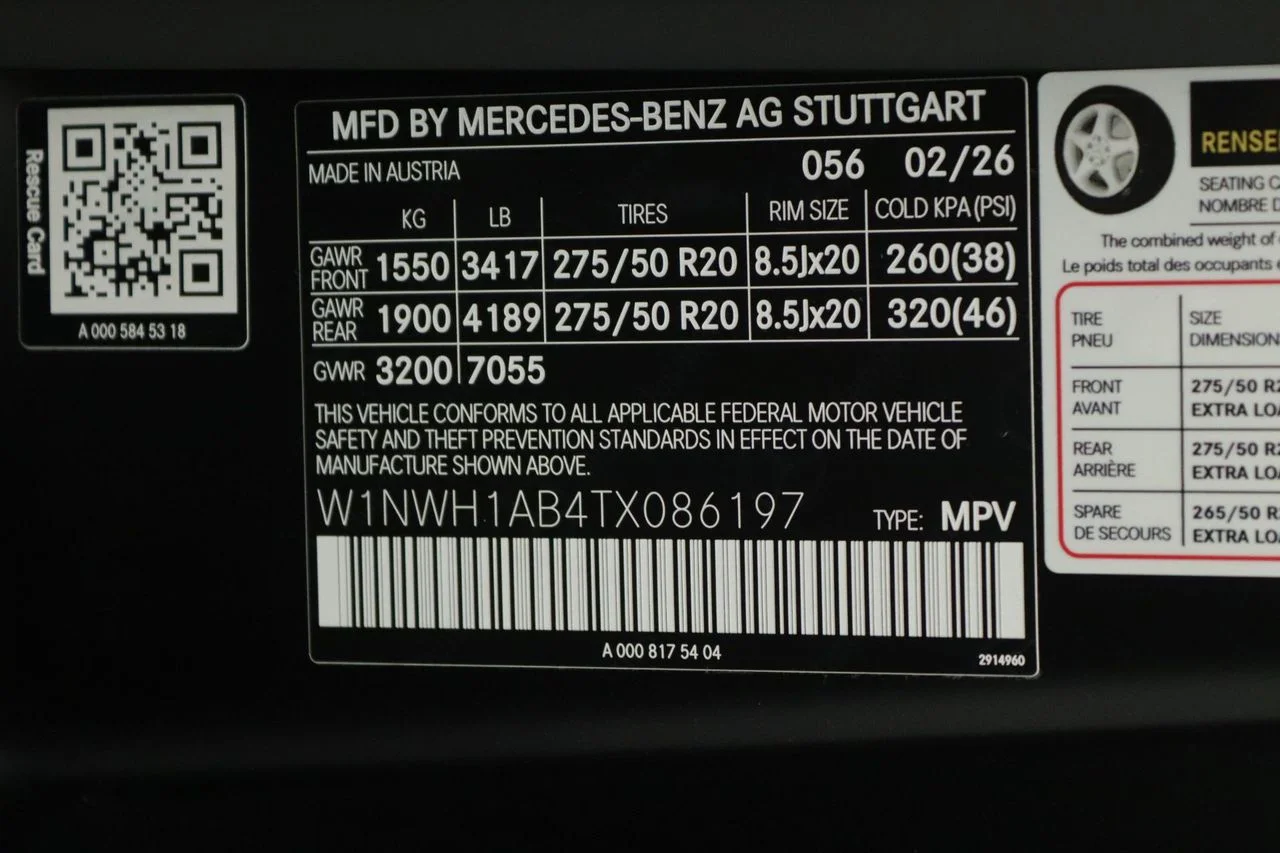 New 2026 MANUFAKTUR Night Black Magno Mercedes-Benz G 550 4MATIC® image 12