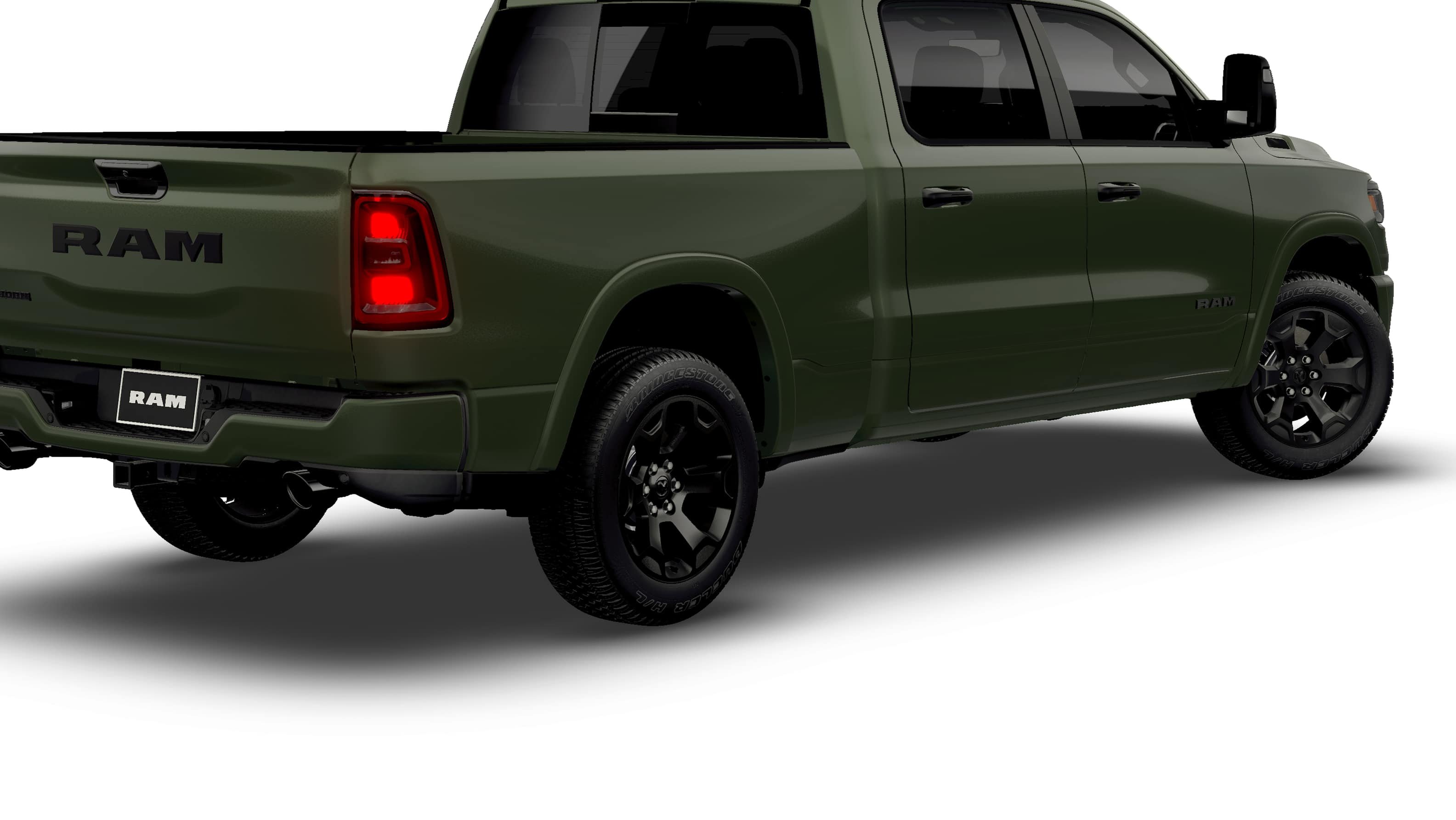 New 2026 Serrano-Green Metallic Exterior Paint RAM BIG HORN image 14