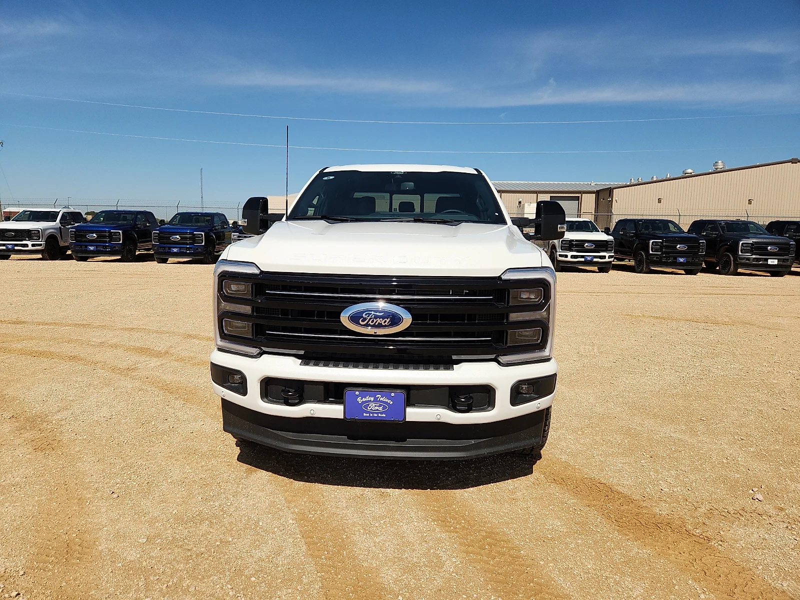 New 2026 Star White Metallic Tri-Coat Ford F-250® Platinum® image 2