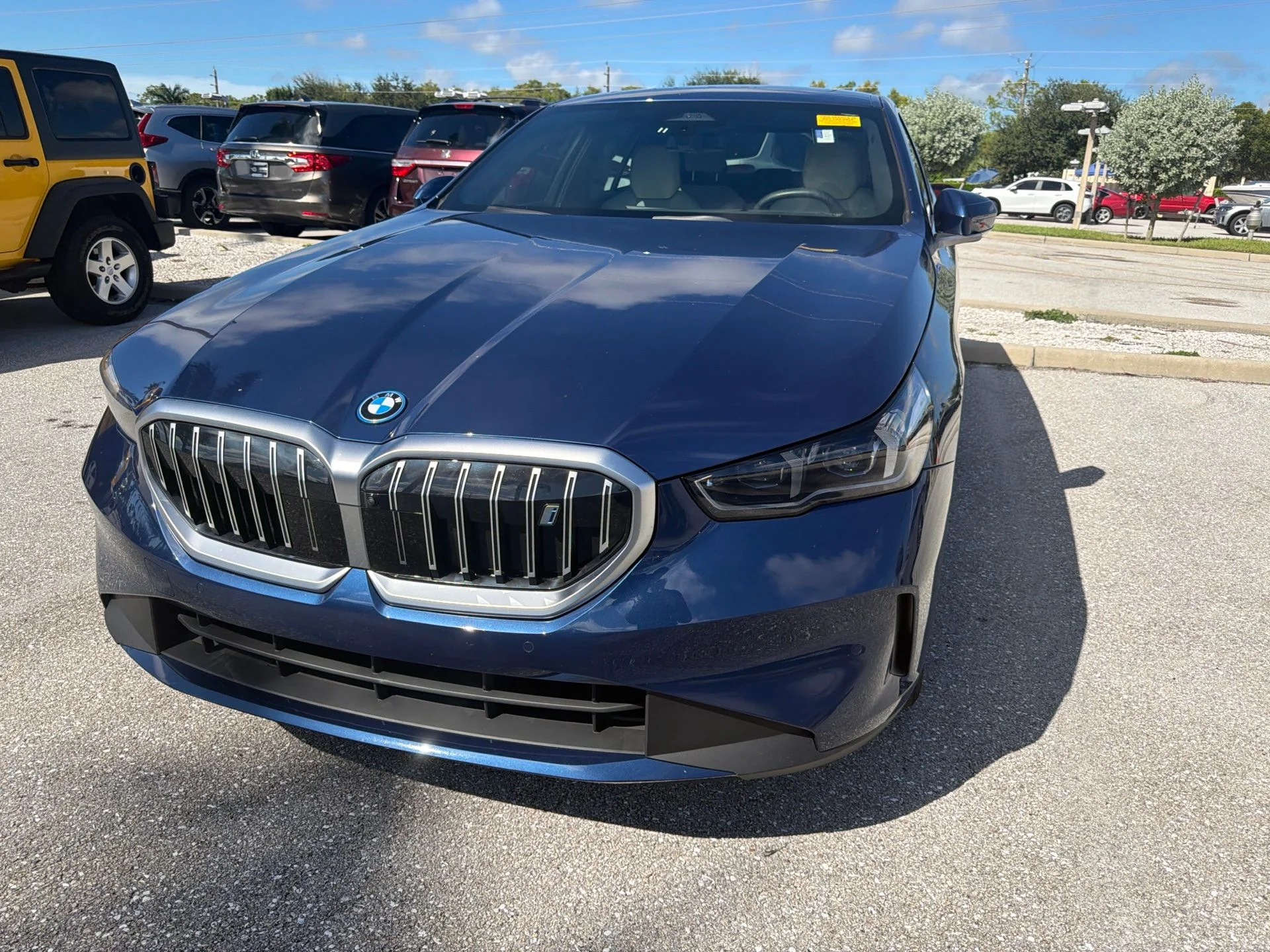 Used 2024 Blue Metallic BMW eDrive40 image 2