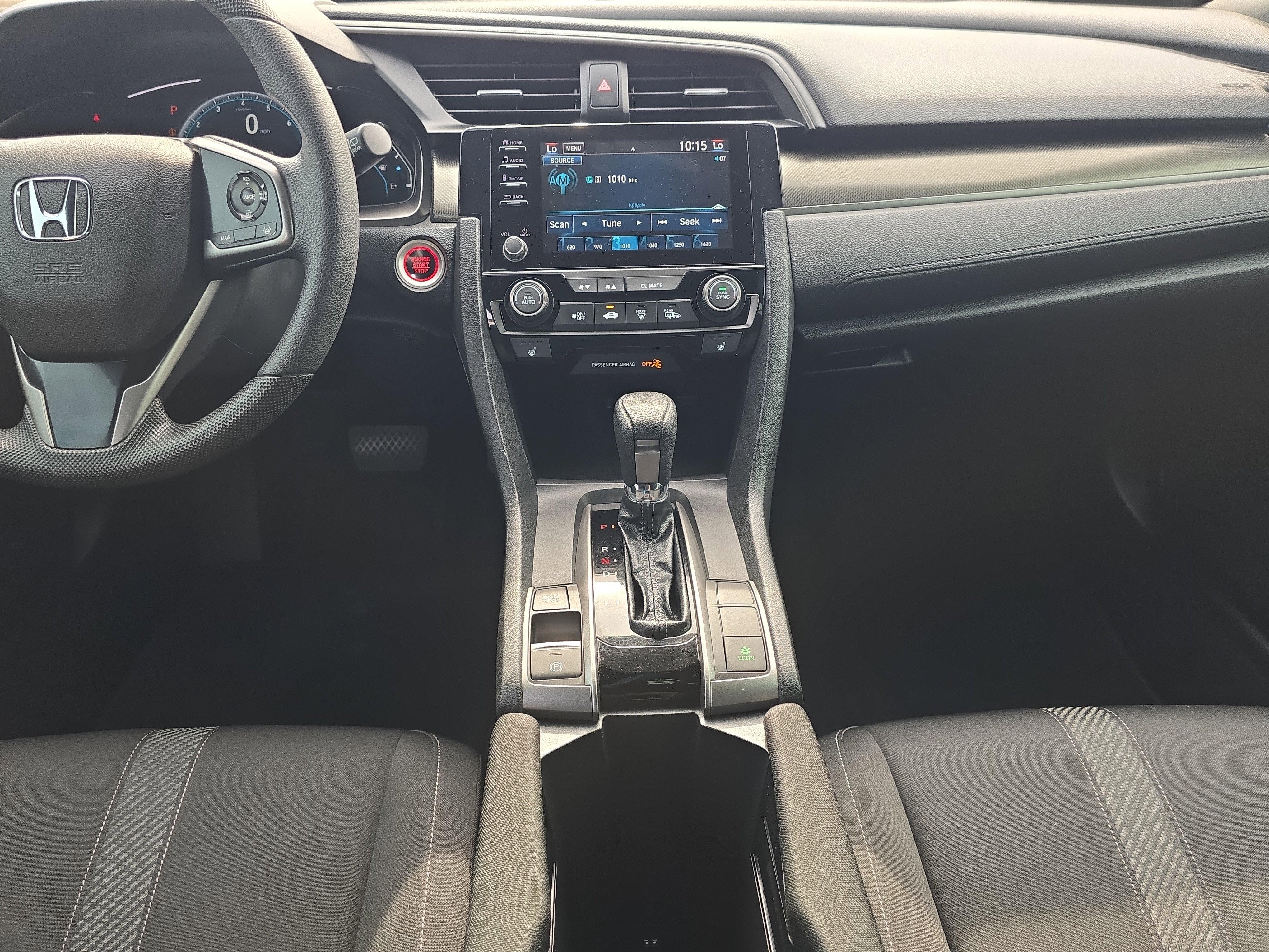 Used 2019 Crystal Black Pearl Honda EX image 14