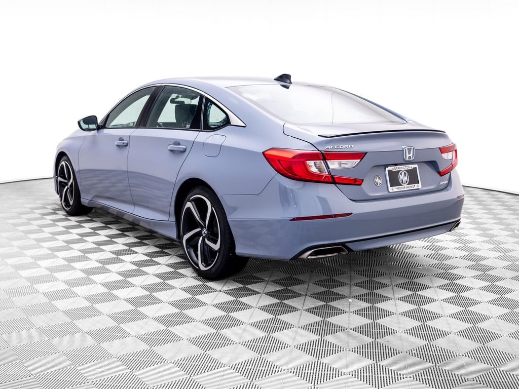 Certified Used 2022 Gray Pearl Honda Sport image 4