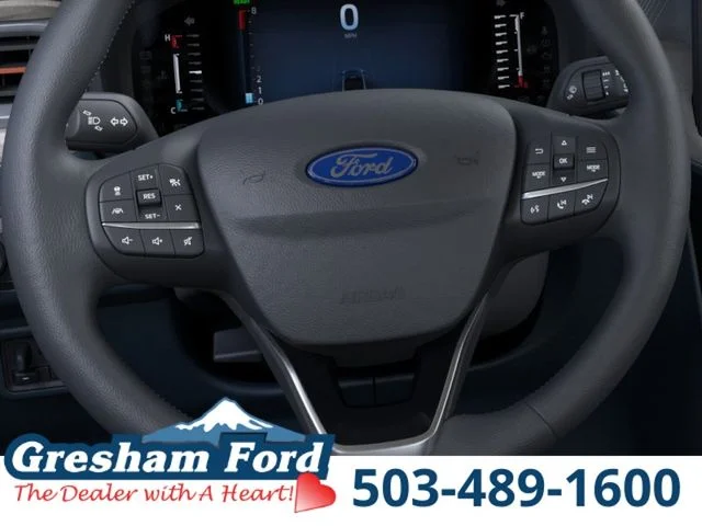 New 2026 Azure Gray Metallic Tri-Coat Ford Lariat image 15