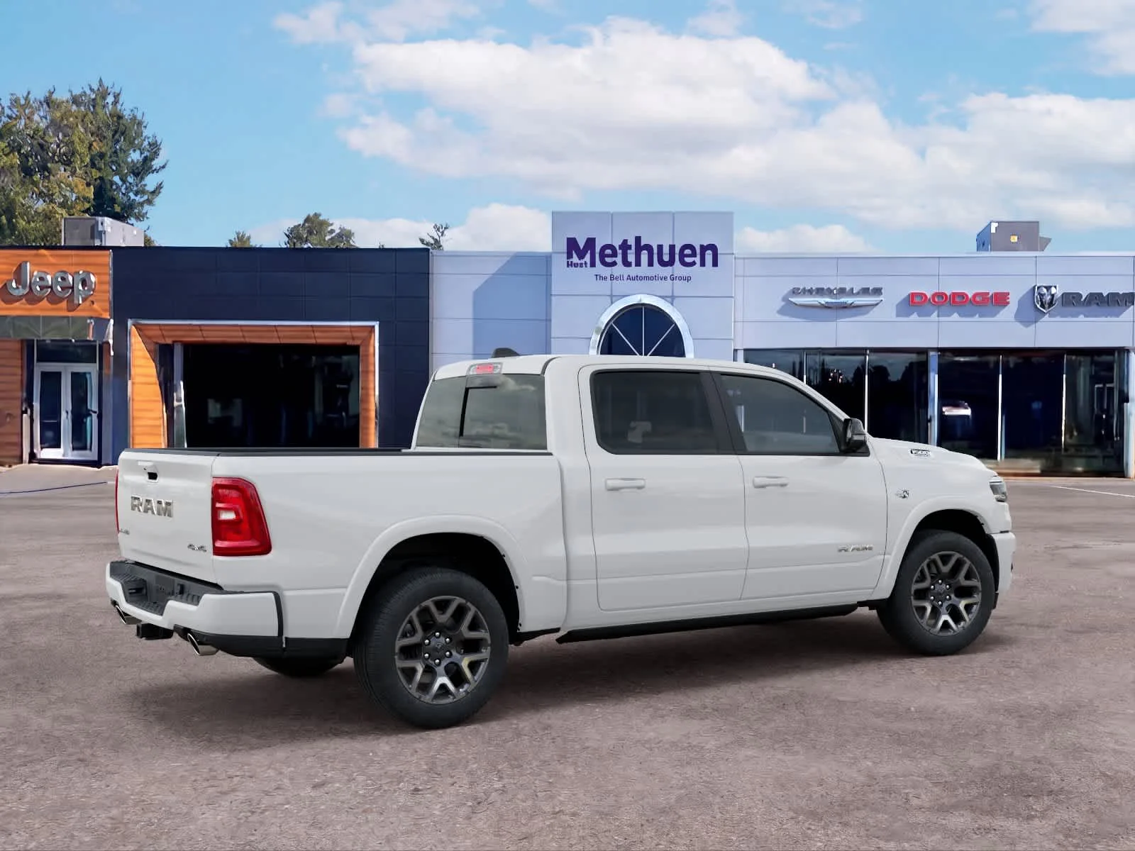 New 2027 Bright White Clearcoat Ram Laramie image 4
