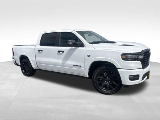 New 2026 Bright White Clear-Coat Exterior Paint RAM Laramie image 1