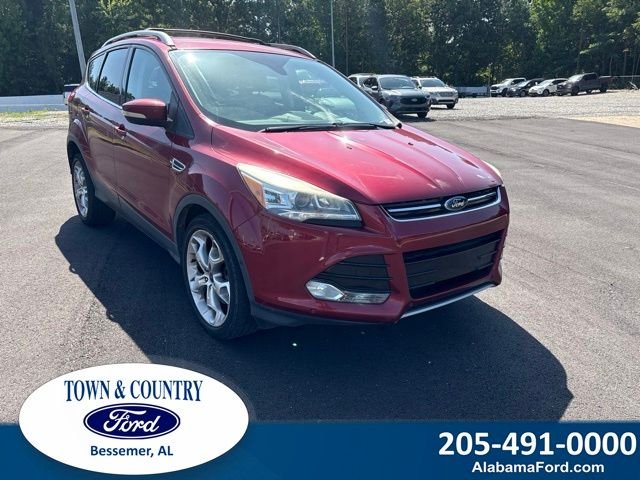 Used 2014 Red Ford Titanium image 1