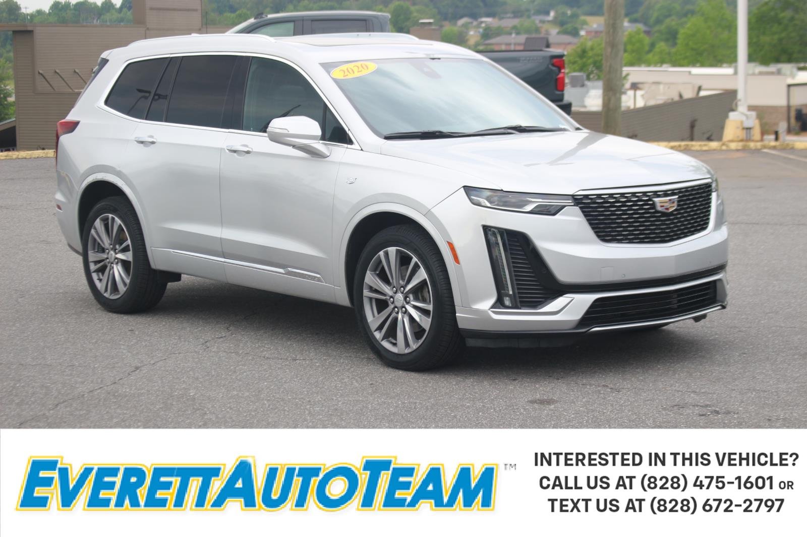 Used 2020 RADIANT SILVER METALLIC Cadillac AWD Premium Luxury image 1