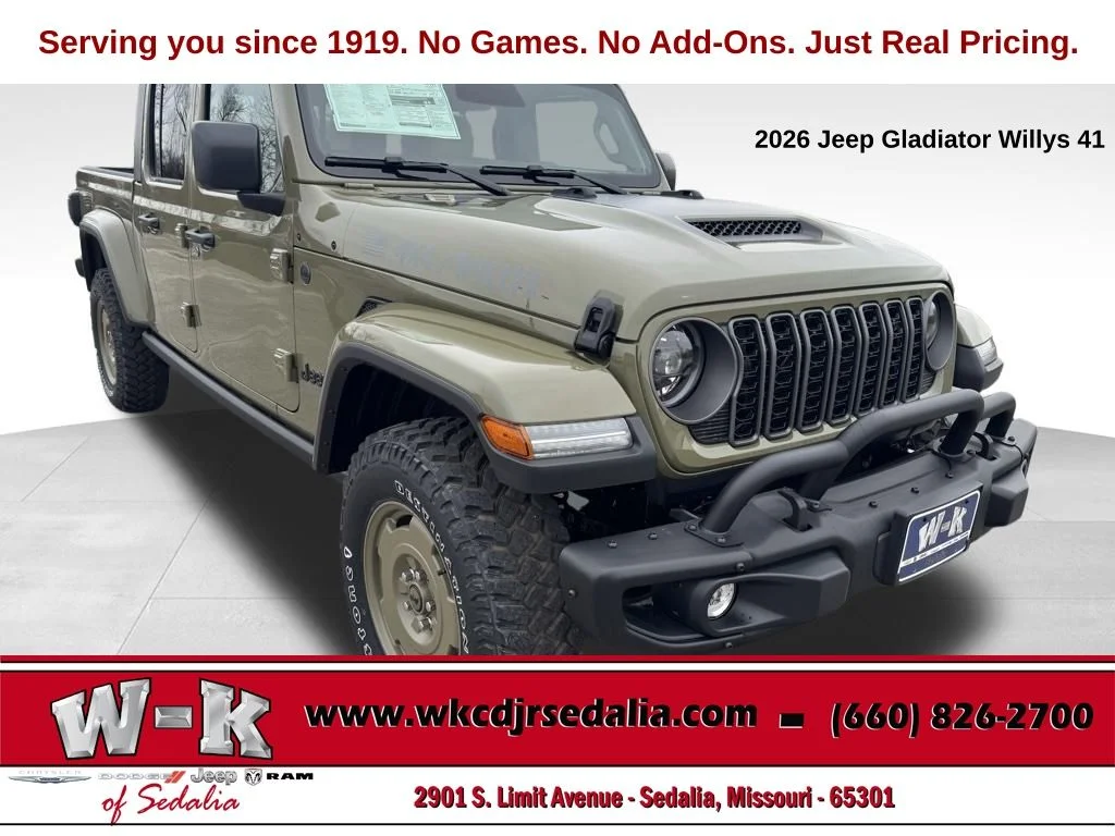 2026 Jeep Gladiator Willys 41 Auto's photo