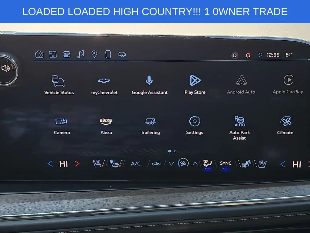 Certified Used 2025 Dark Ash Metallic Chevrolet High Country image 14