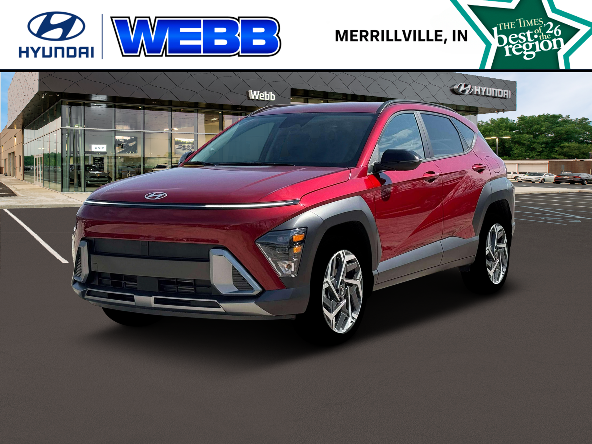 New 2026 Red Hyundai SEL Premium image 1