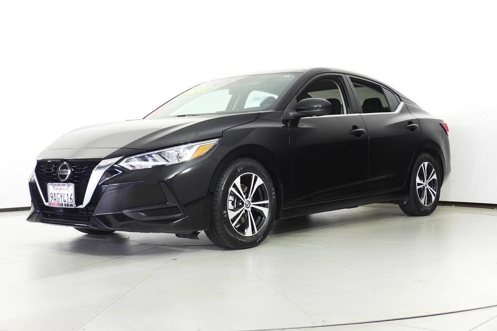 Used 2021 Nissan Sentra SV with VIN 3N1AB8CV5MY255083 for sale in Santa Ana, CA