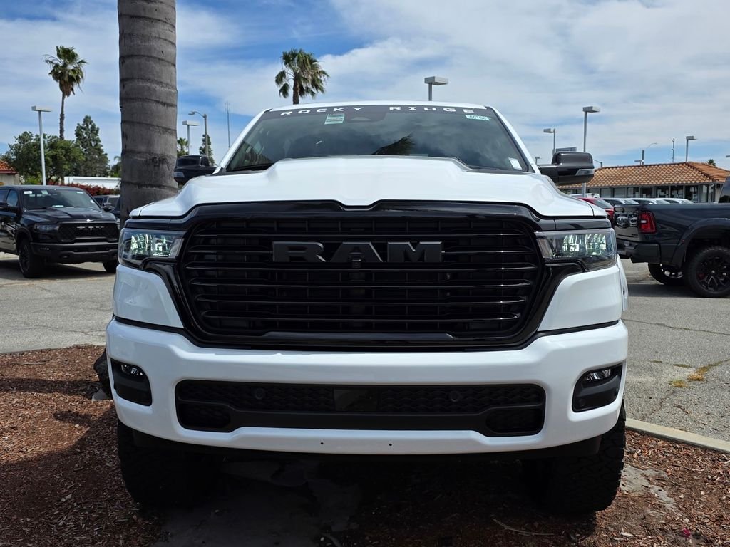 New 2026 Bright White Clear-Coat Exterior Paint RAM Laramie image 2