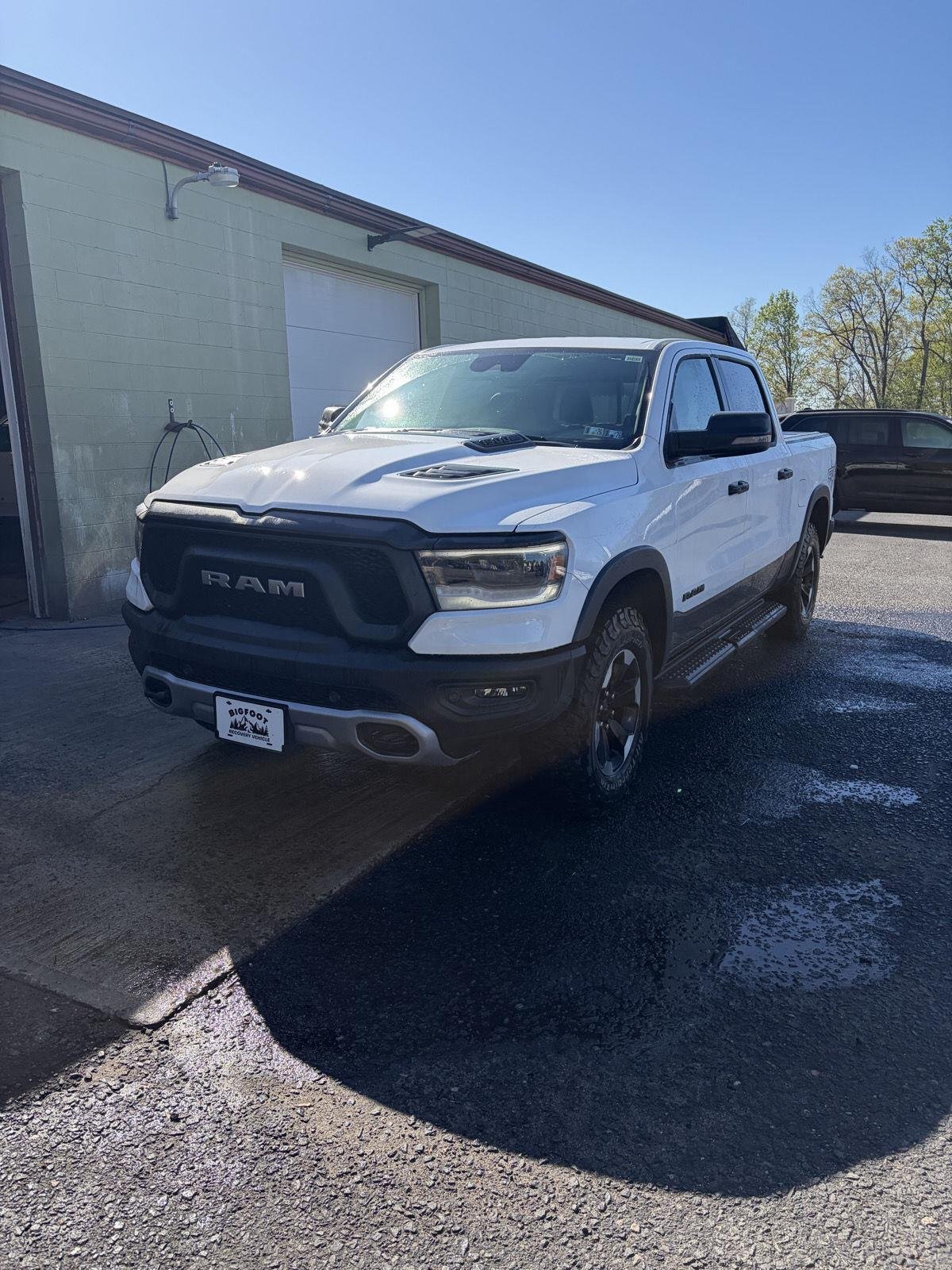 Used 2024 Bright White Clearcoat Ram Rebel image 8