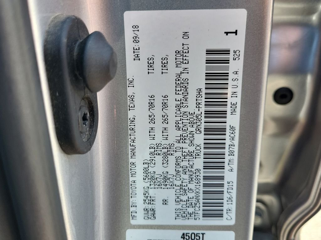 Used 2019 Silver Toyota TRD Off-Road image 33