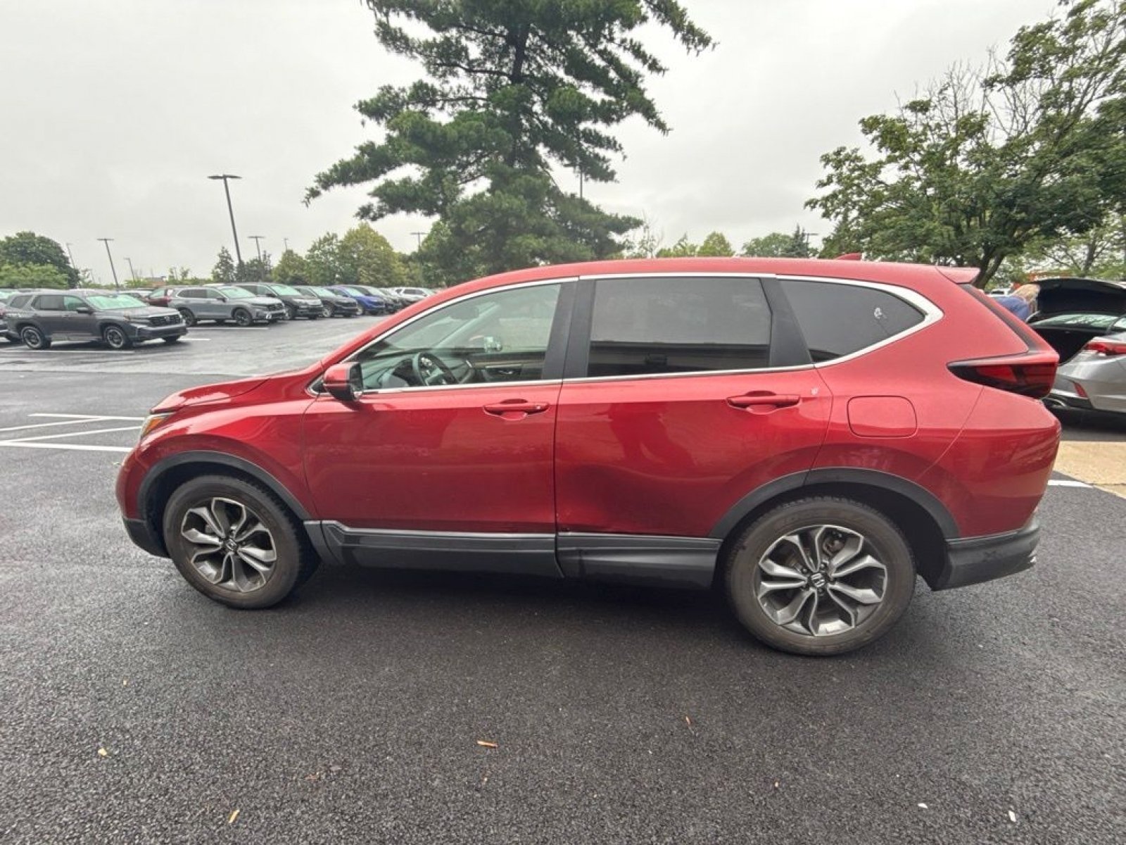 Certified Used 2020 Radiant Red Metallic Honda EX-L image 7