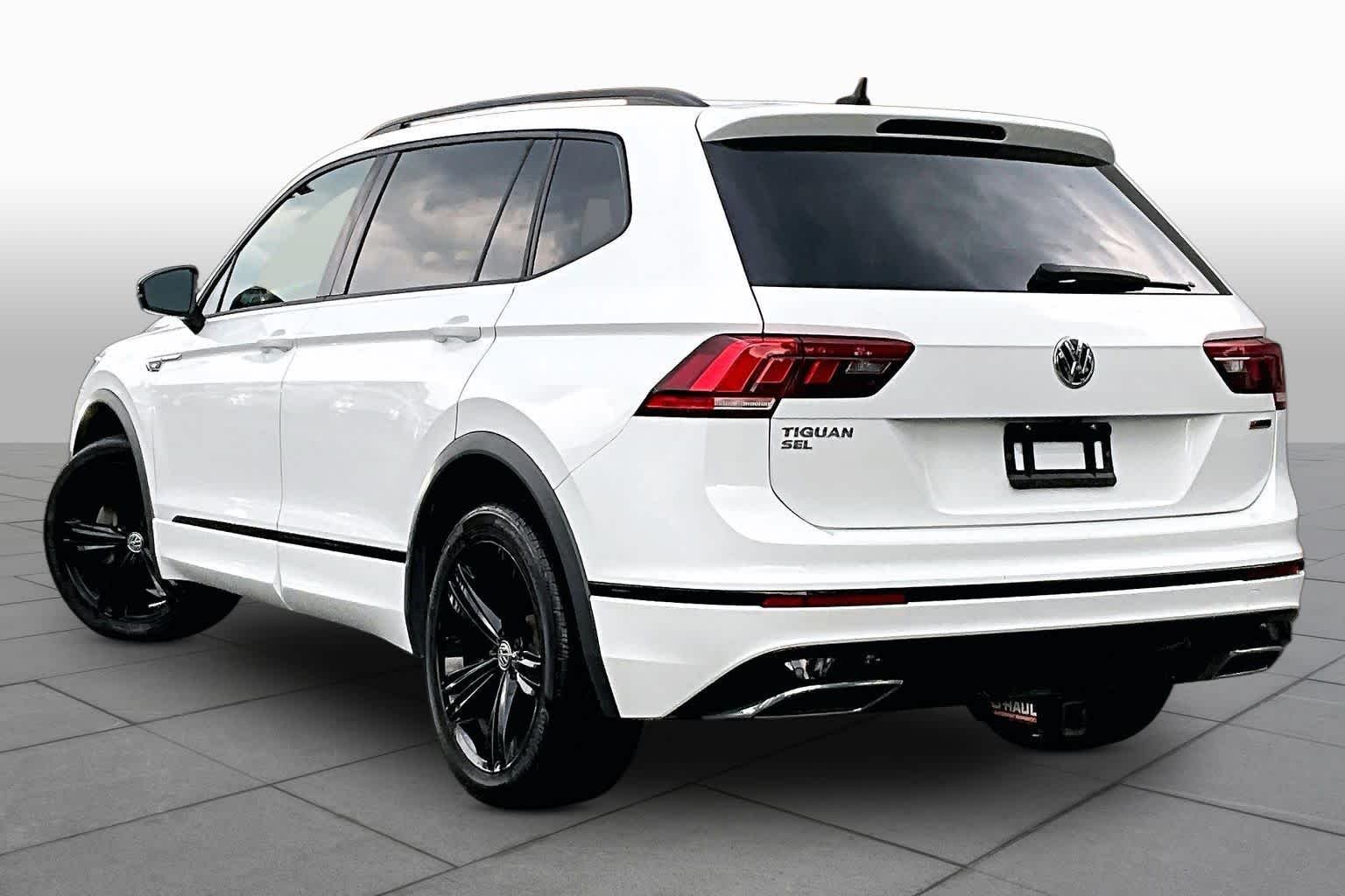 Used 2019 Pure White Volkswagen SEL R-Line Black image 12