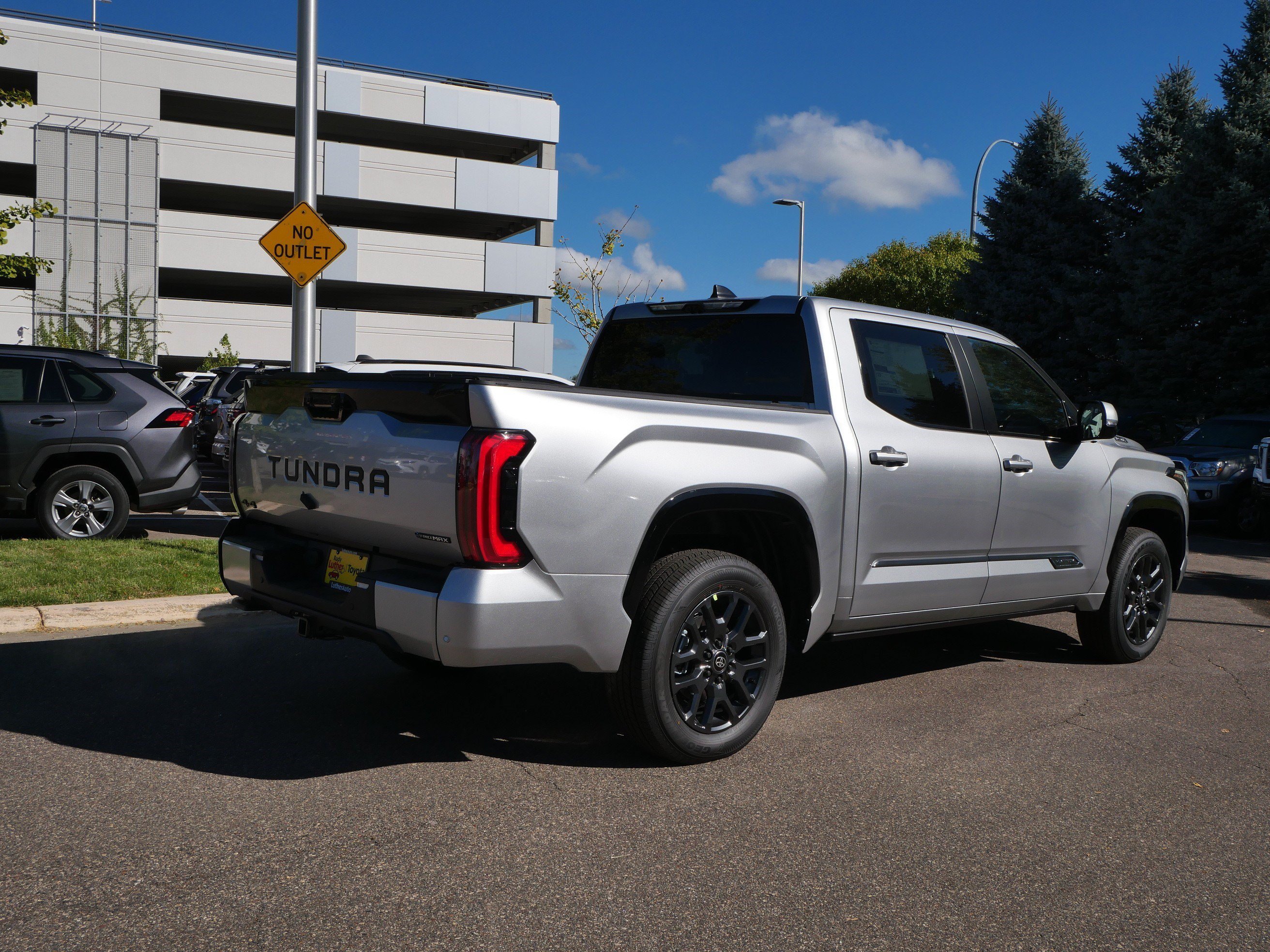 New 2026 Celestial Silver Metallic Toyota Tundra Platinum image 2