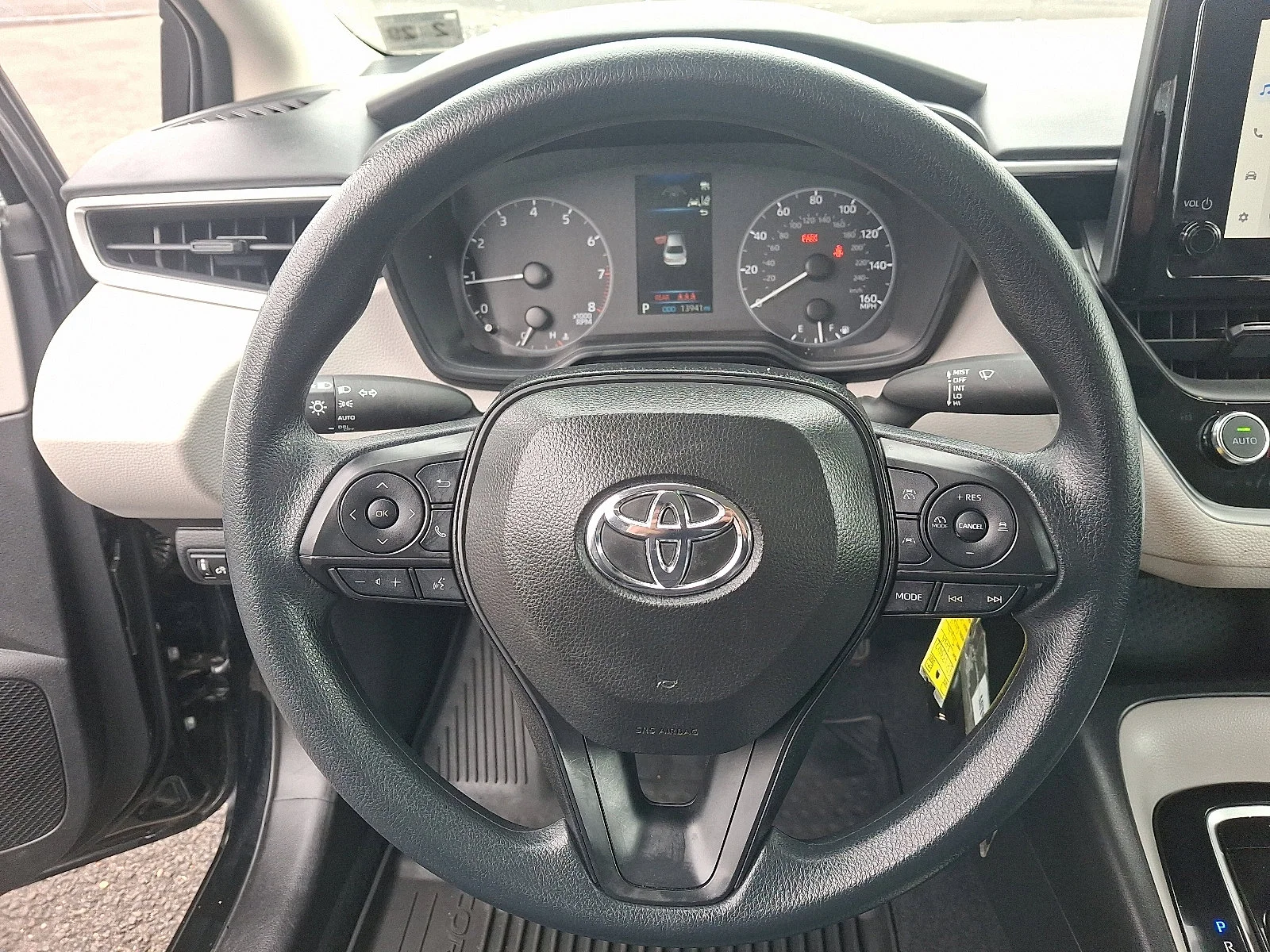 Used 2024 Midnight Black Metallic - 218 Toyota LE image 19