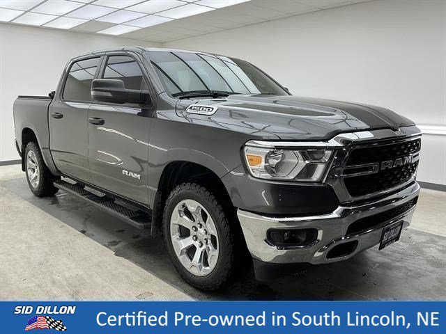 Used 2023 Granite Crystal Metallic Clearcoat Ram Big Horn image 3