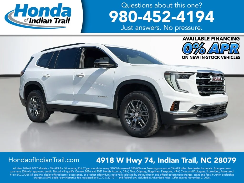2025 GMC Acadia