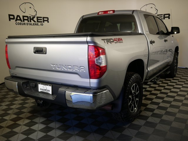 Used 2017 Silver Sky Metallic Toyota Crew Cab SR5 w/ TRD Off-Road Pkg & Upgrade Pkg image 5