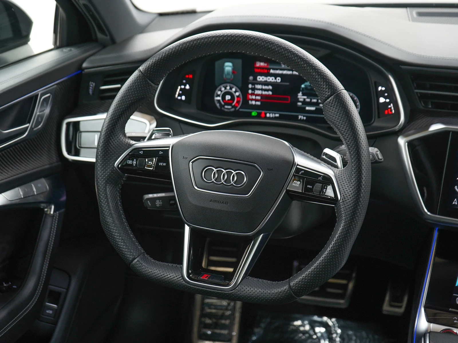 Used 2021 Mythos Black Metallic Audi 4.0 image 26