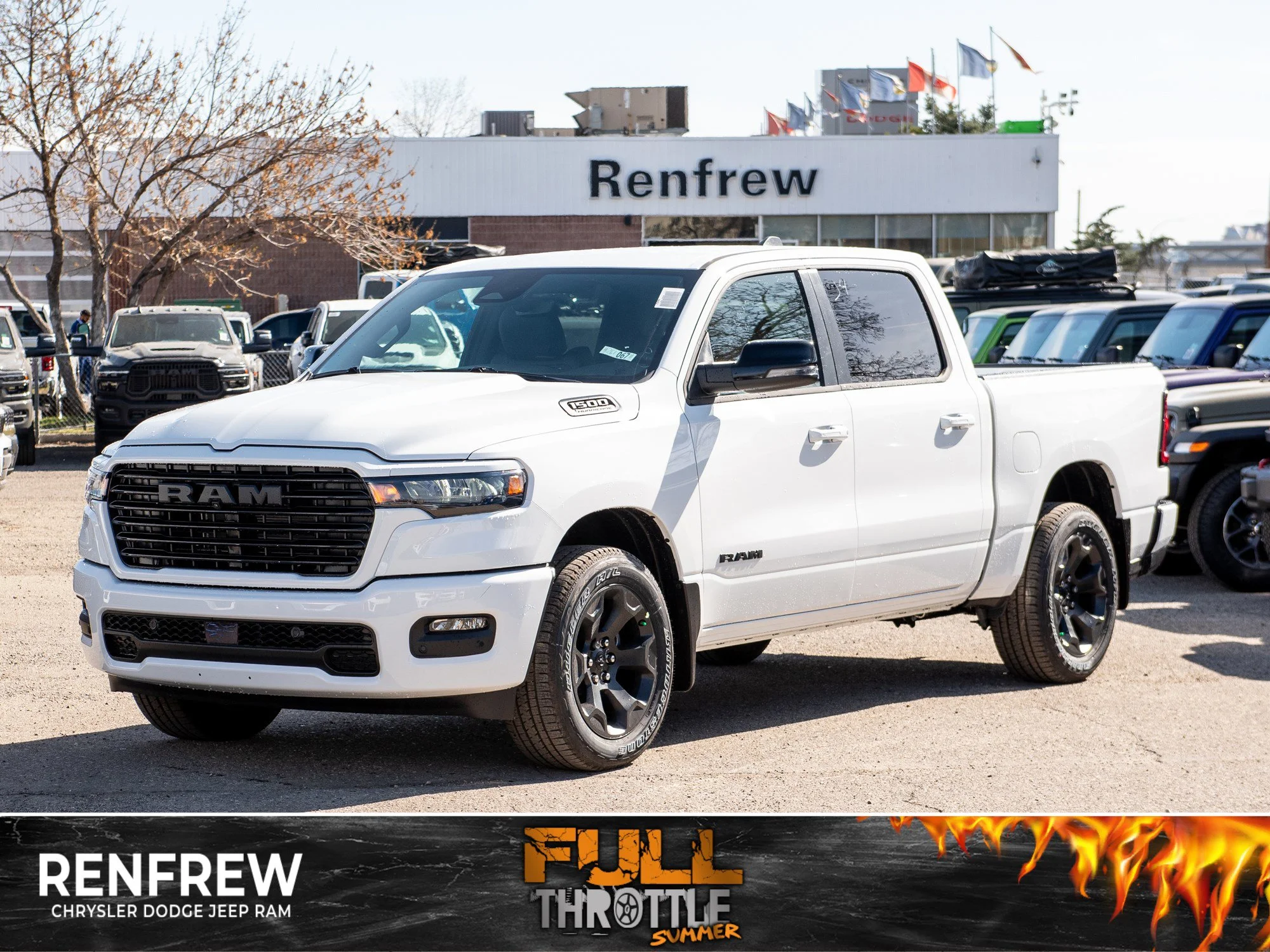 New 2026 White RAM Sport* image 1