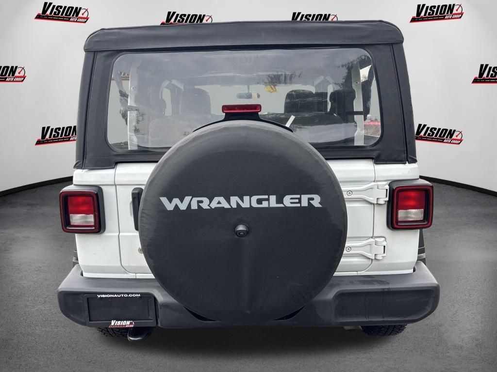 Used 2020 White Jeep Sport image 6