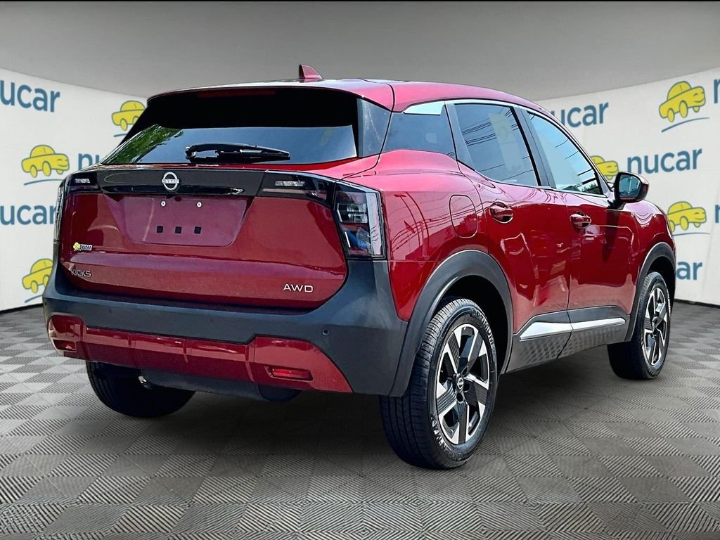 Certified Used 2025 Red Nissan SV image 6
