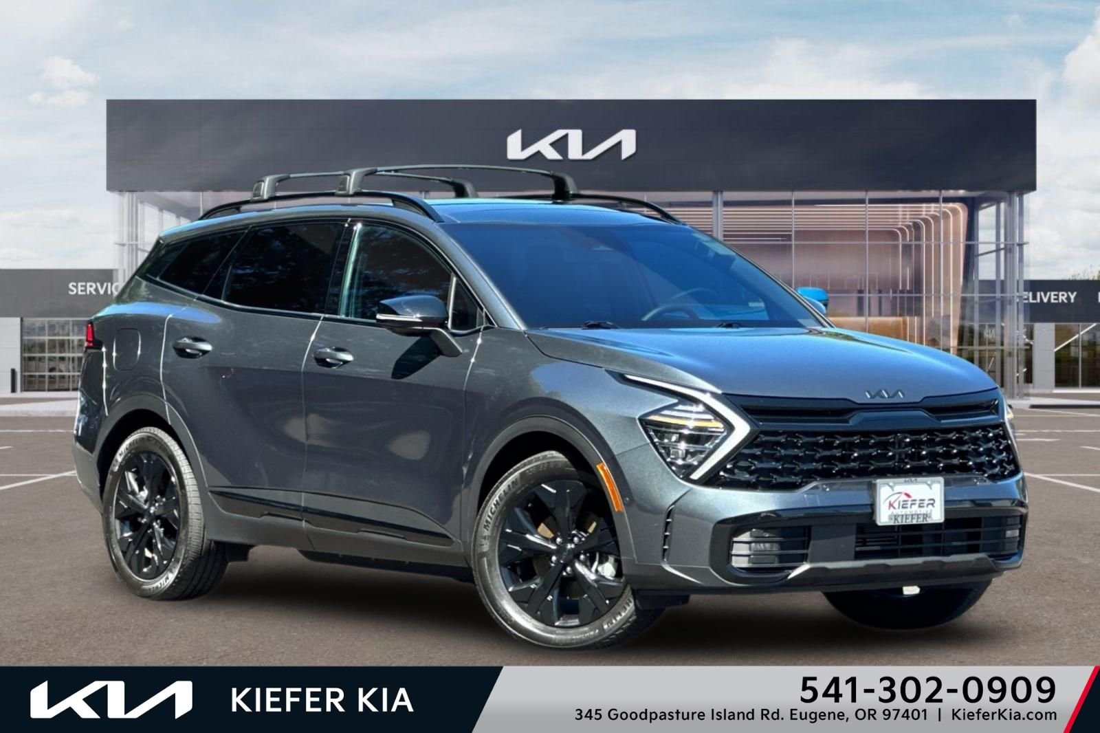 Certified Used 2025 Gray Kia X-Line Prestige image 1
