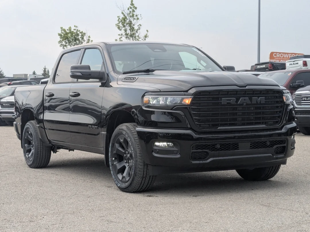 New 2026 Black RAM Sport - - 360 Parking Cams - Adaptive Cruise - 12 Display Uconnect 5 W Nav & More! image 2