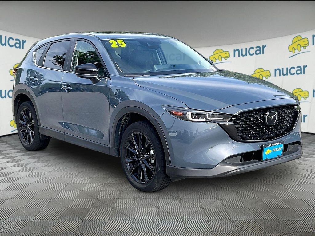 Used 2025 Polymetal Gray Metallic Mazda 2.5 S Carbon Edition image 1